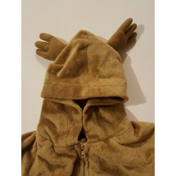 Deer Bass Pro Buck Costume Snowsuit Christmas Reindeer Halloween Coat Baby 6 M - Picture 8 of 12